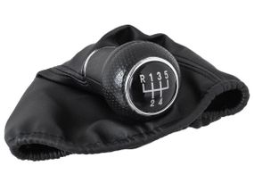 Seat Toledo II (98-06) ручка КПП переключение передач 5 ступка + чехол без рамки, Сеат Толедо 2