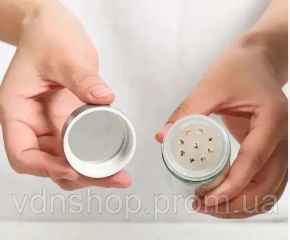 Карусель для спецій набір для спецій 16 ємностей Stainless steel and wood / органайзер для зберігання спецій | Зображення 1