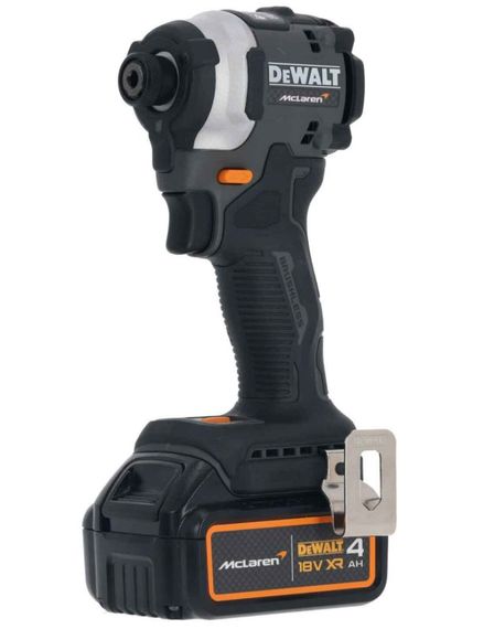 Шурупокрут ударний DeWALT McLaren F1 TEAM LIMITED EDITION з АКБ та ЗП DCF85MM2T | Зображення 6