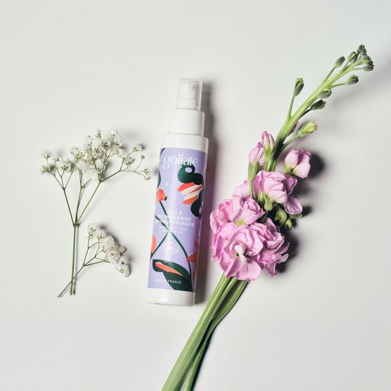 Масажна олія Goliate Huile De Massage Aphrodisiaque 100 мл, органічна, зігрівальний ефект | Зображення 7