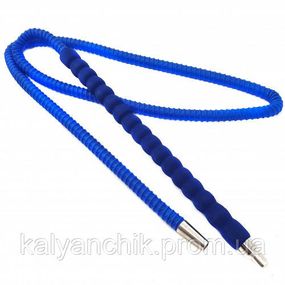 >Мундштук для кальяна со шлангом Garden синий