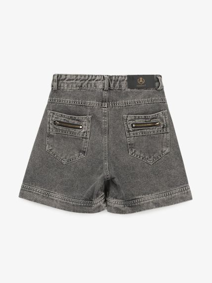Шорти джинсові для дівчинки Dinomin WG0016 134 см Сірий shop (2000999506499) | Зображення 2