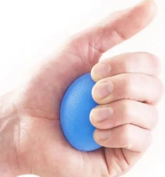 Набір силіконових еспандерів-м'яч (тренажер для кисті) PowerPlay PP-4339 Grip Ball Set (набір 3 шт) (PP_4339) | Зображення 6