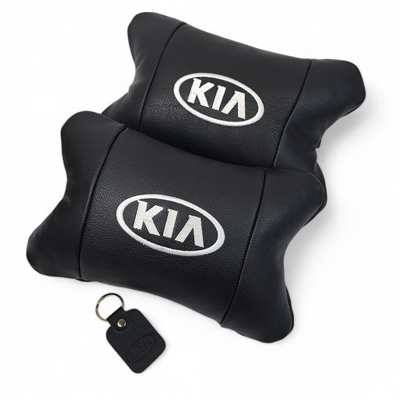 Подушка під шию з логотипом Kia Киа, Подушка під шию для автокрісла, Декоративні подушки з логотипом GW-26 | Зображення 7