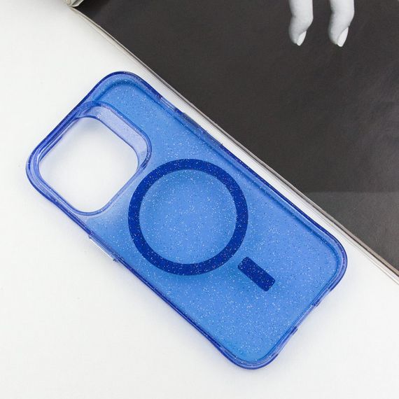Чехол TPU Radiance with MagSafe для Apple iPhone 14 Pro Max (6.7") Blue | Зображення 1