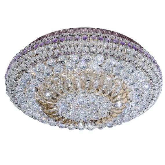 Люстра торт потолочная с подсветкой LED E14 40W G (BCL-211S/12)