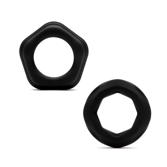 Набір ерекційних кілець Joy Rings колір: чорний So Divine (Велика Британія)