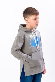 Худі для хлопчика Носи своє 134 Сірий (p-4826-100588)
