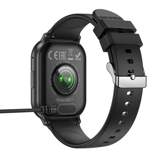 Смартгодинник BOROFONE BD11 Smart sports watch (call version) Black | Зображення 5
