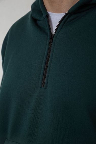 Спортивный костюм мужской на флисе., цвет зеленый, 238R030 | Зображення 4
