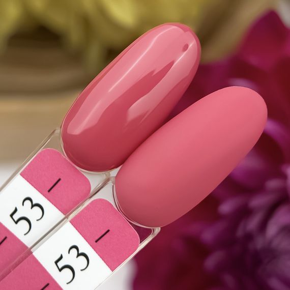 Гель-лак Crooz 53 (насичений рожевий) 8мл | Зображення 1
