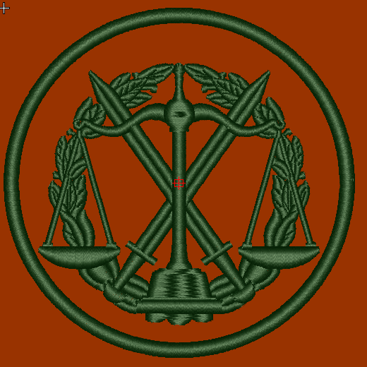 Шеврон Юридичний департамент Міністерства оборони України Юридична служба Збройних Сил України | Зображення 2