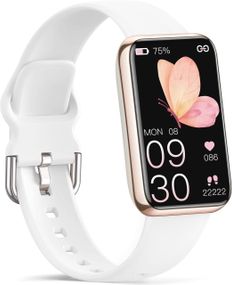 Фітнес-трекер VIPWISE тонкий, з цілодобовим відстеженням серцевого ритму, рівня кисню в крові,