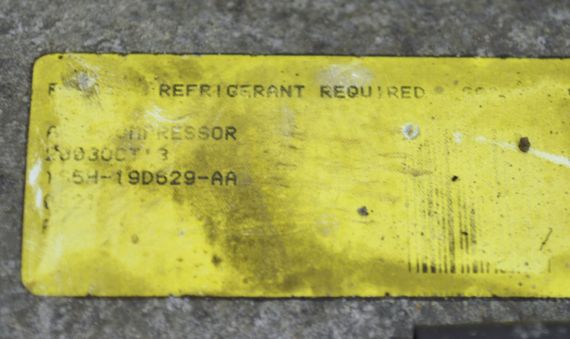 Компресор кондиціонеру Ford Fiesta V Ikon KA 1.3 2001-2008 Форд Фієста 5 Ікон Ка 1S5H-19D629-AA | Зображення 5