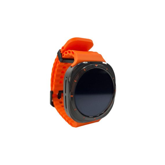 Смарт часы IWO W7 IP67 Amoled Black Orange | Зображення 2