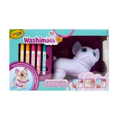 Набор для творчества Crayola Washimals Пес-великан С фломастерами 5 шт (74-0227) | Зображення 4