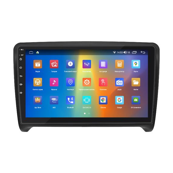 Штатная магнитола 9" Lesko для Audi TT RS II (8J) 2009-2014 2/32Gb CarPlay 4G Wi-Fi GPS Prime Ауди | Зображення 1
