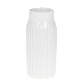 Ваза кераміка 26см білий глянець БОНА ДИ