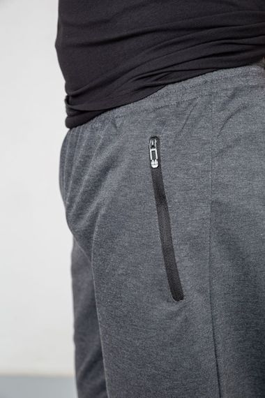 Спорт штани чоловічі, колір темно-сірий, 244R41512 | Зображення 4