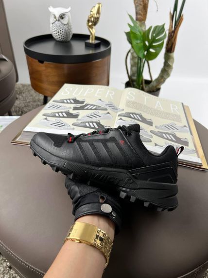 Чоловічі кросівки  Terrex Swift R  Black Red , В'єтнам 44 28 | Зображення 5