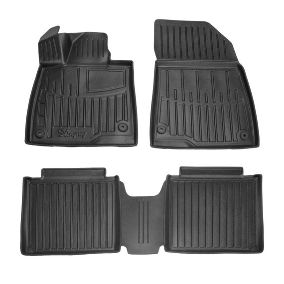 Резиновые коврики Stingray 3D (4 шт) для Zeekr 007 2023- гг