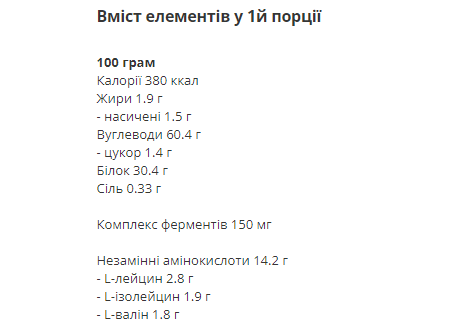 Gainer - 1500g (Banana Pudding) | Зображення 1