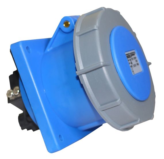 Розетка 3332 PRO скрытая 2Р+PЕ 63А 220В IP67 Ny95503757 | Зображення 1