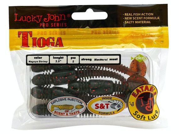 Виброхвост 3,9" LJ Лаки Джон Tioga 104-085 | Зображення 1