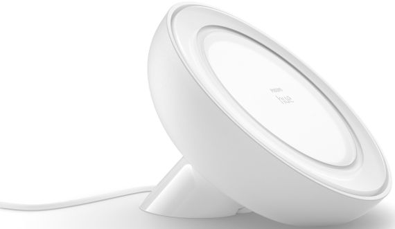 Philips Hue Настільна лампа Bloom, 2000K-6500K, Color, Bluetooth, з димером, біла (929002375901)