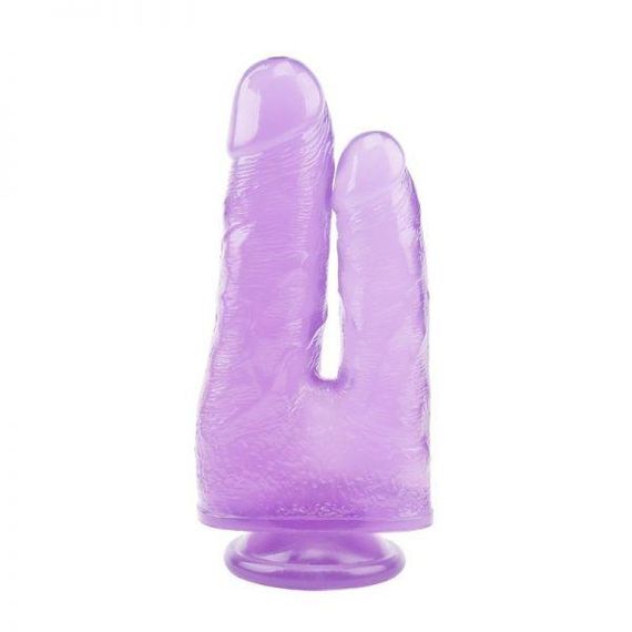 Фаллоимитатор двойной 7.9 Inch Dildo, Purple Sex Aura | Зображення 1
