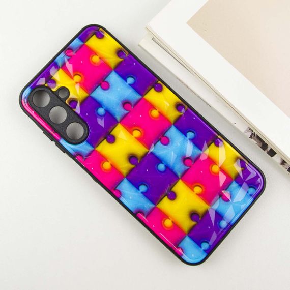 TPU+PC чохол Prisma Fluffie для Samsung Galaxy A15 4G/5G Puzzle | Зображення 2