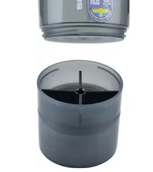 Шейкер спортивний SmartShake Original2GO 600 мл Black (10560802) | Зображення 1