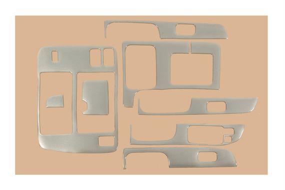 Накладки на Панель Приборов (2000-2004) Карбон для Nissan Patrol Y61