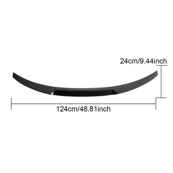 Спойлер M4-Style V2 (для F30/F80, Карбон) для BMW 3 серія F-30/31/34 2012-2019 рр | Зображення 2