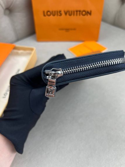 Гаманець синій Louis Vuitton Horizontal Aerogram Blue k419 | Зображення 3