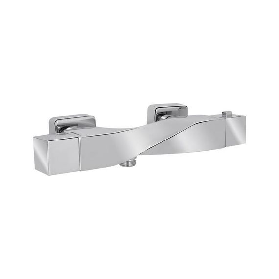 Смеситель для душа Qtap Zkrouceny термостатический QTZKR40T105C Chrome