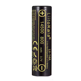 Акумулятор 14500, LiitoKala Lii-14A, 800 мАг, оригінал, LiitoKala Lii-14A, 800mah