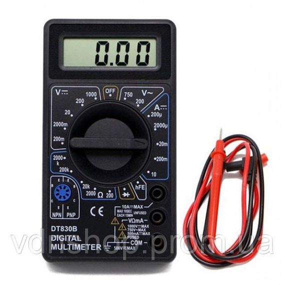 Тестер для перевірки напруги цифровий Digital, Мультиметр для електричних систем, Тестер професійний OD-61