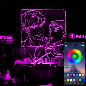 Акриловий світильник-нічник керування з телефона BJ Alex tty-n001905