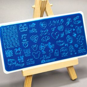 Пластина для стемпінгу 164 Global Fashion (12х6см)