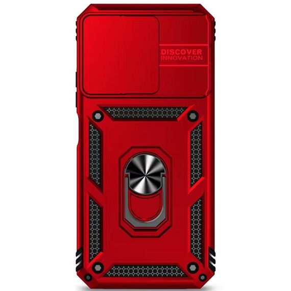 Чохол Ummi Camshield Serge Ring для Xiaomi Redmi 15C (Global) / Poco C85 (Global) Червоний / Red | Зображення 2