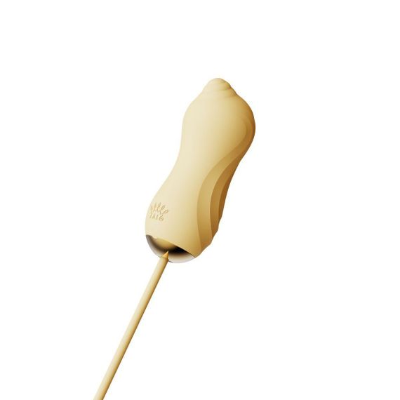 Набір 2в1 Zalo — UNICORN Yellow, віброяйце + вакуумний стимулятор Sex Aura | Зображення 5