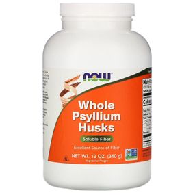 Клітковина NOW Foods Whole Psyllium Husks 340 g /34 servings/