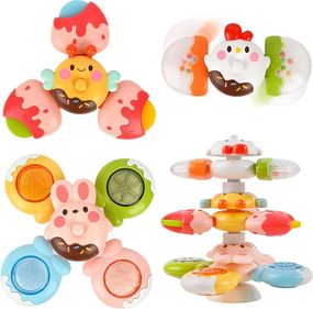 Игрушки-вертушки Vanmor Suction Cup Spinner для малышей