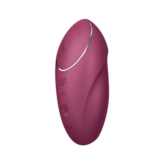Кліторальний стимулятор - Satisfyer Tap & Climax 1 Red Sex Aura | Зображення 2