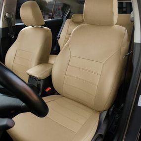 Чохли на сидіння з екошкіри Mitsubishi Grandis 1 поколение 2003-2011 EMC-Elegant