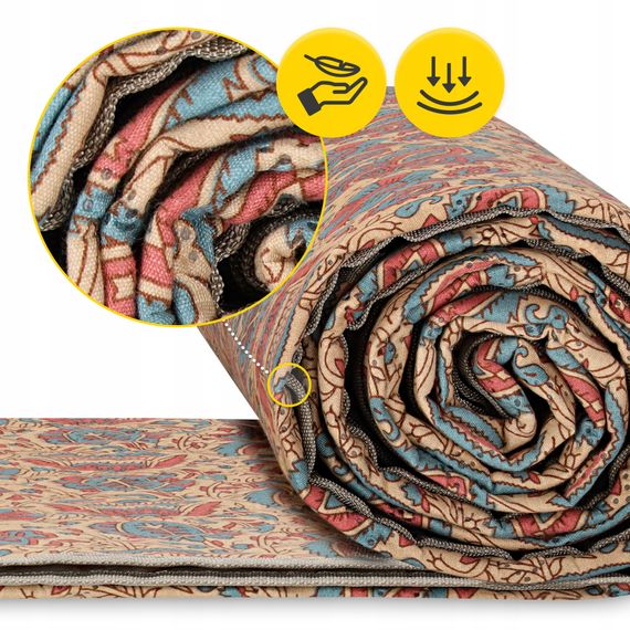 Килимок для пікніка та кемпінгу 4FIZJO 200 x 150 см складний (P-5905973405720) | Зображення 4