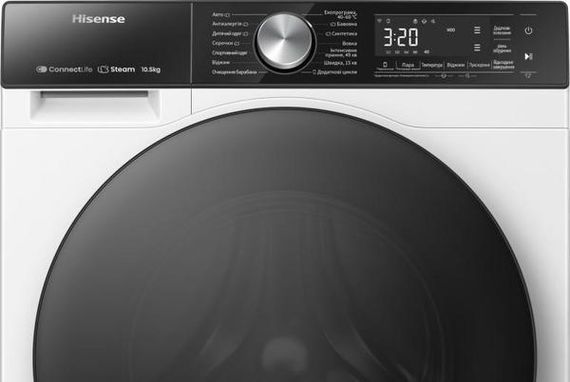 Пральна машина автоматична Hisense WF5S1043BW/UA | Зображення 4