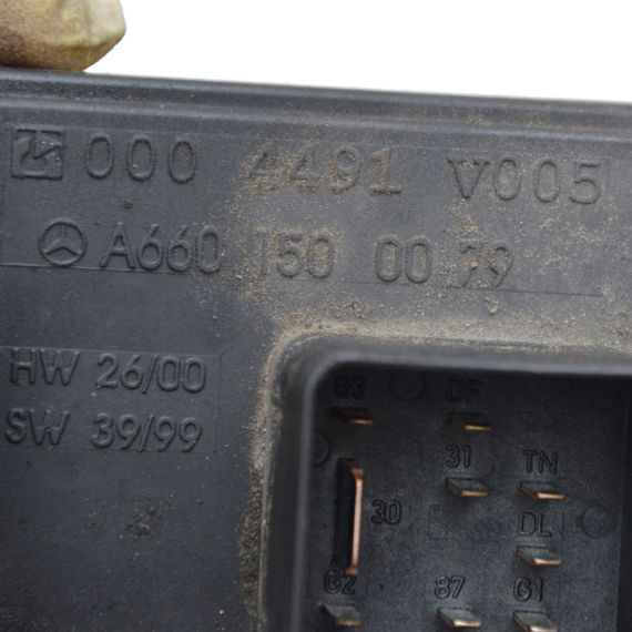 Реле свічок накалу Smart Fortwo 1 1998-2007 Реле свічок накалу Смарт Фортво A6601500079 | Зображення 1