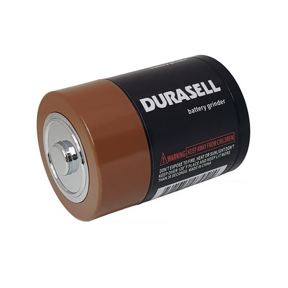 Металлический Гриндер Батарейка "DURASELL" | Зображення 3